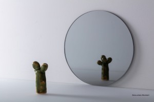 Lustro grafitowe 4 mm szlifowane okrągłe