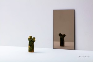 Lustro brązowe 4 mm szlifowane prostokątne