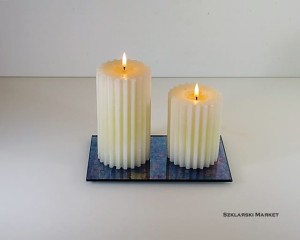 Podstawka pod świece lustro antyczne Morena prostokątna