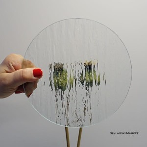 Szkło do malowania ornamentowe Silvit okrągłe