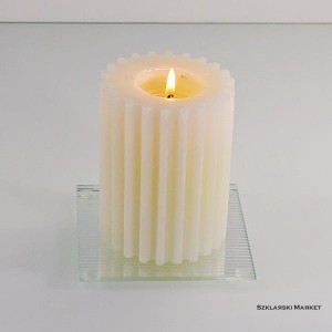 Podstawka pod świece -  estriado  - kwadrat - różne wymiary   