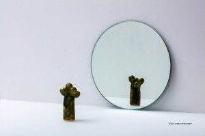 Lustro srebrne 3 mm float szlifowane okrągłe