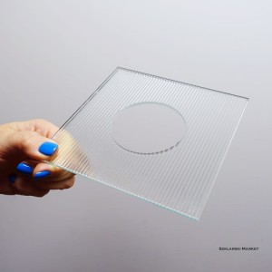 Osłona szklana Estriado 15x15 pojedyncza pod kontakt gniazdko