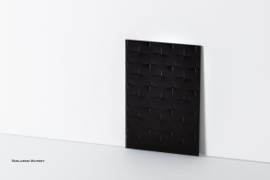 Próbka szkła - ornament masterflex - lakierowany - czarny