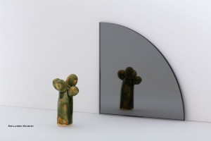 Lustro grafitowe 4 mm - ćwiartka koła - różne wymiary   