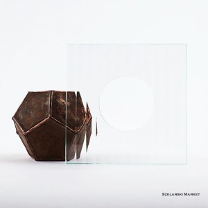 Osłona szklana Flutes bezbarwny 15x15 pojedyncza pod kontakt gniazdko