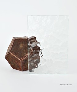 Monumental M 4 mm  szkło ornamentowe 