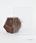 Próbka szkło Master Ray 4 mm ornamentowe dekoracyjne ozdobne geometryczne
