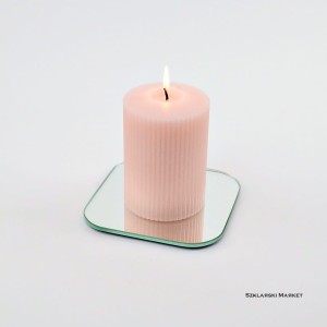 Podstawka szklana pod świece  Pili - lustro - różne wymiary