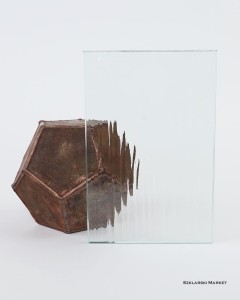 Waterfall 4 mm deszczyk szkło ornamentowe 