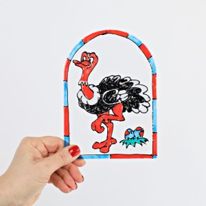 Szkło do malowania przezroczyste łuk łukowe 