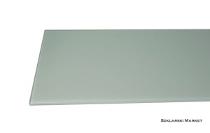 Półka jasno szara 7035 - lacobel 4 mm - prostokąt - różne rozmiary