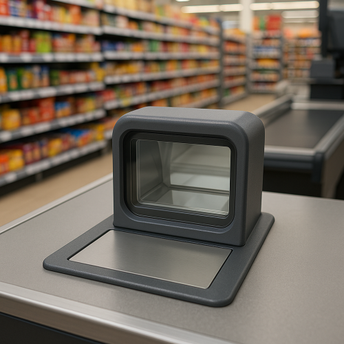 Szkło 5 mm - 16x16 cm - do kasy, do czytnika kodów kreskowych